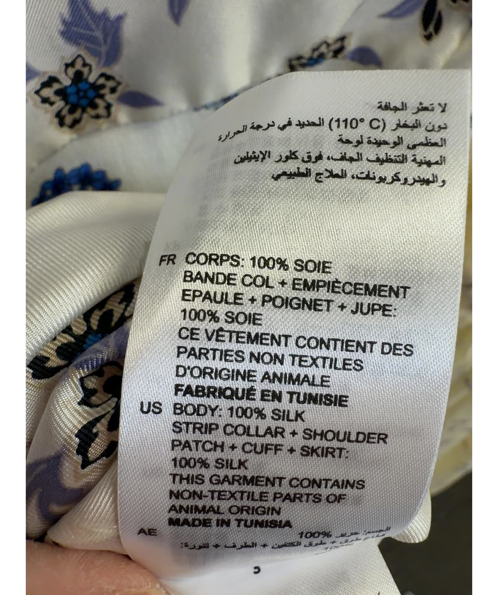 Sandro White Colour, size UK 12 — label