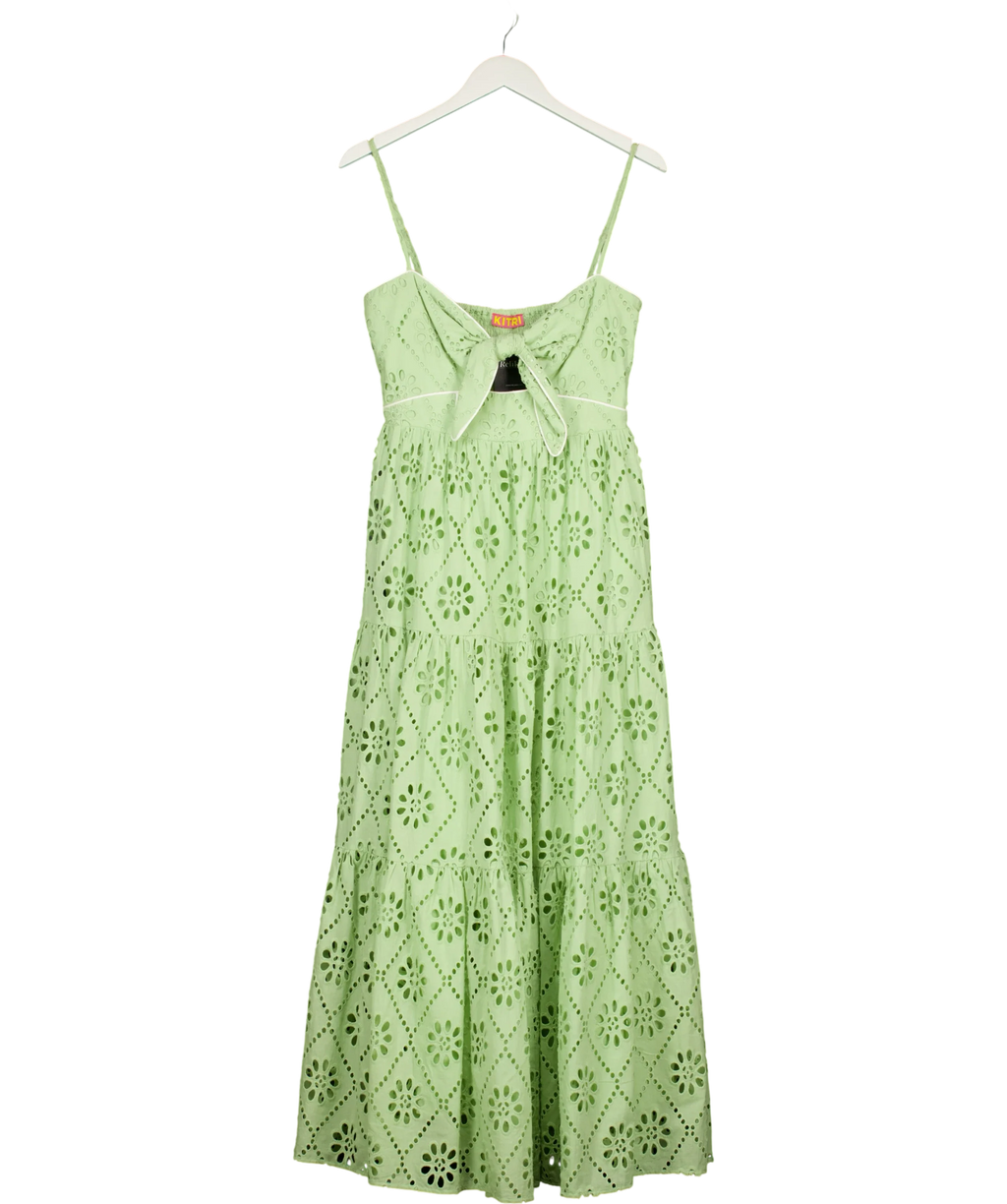 Kitri Green Colour, size UK 8 — front