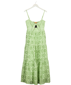 Kitri Green Broderie lace  Dress UK 8