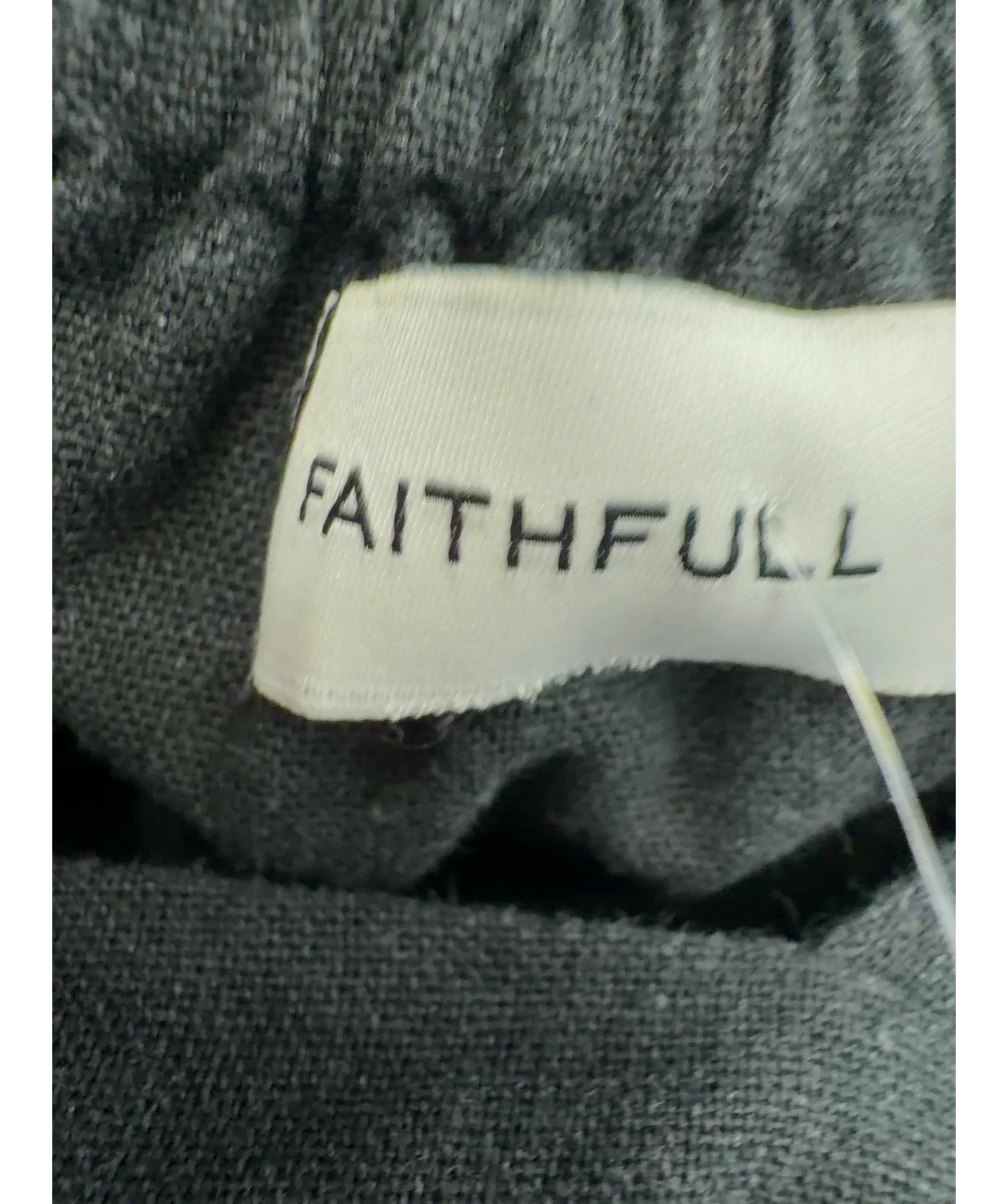 Faithfull Black Colour, size UK 8 — detail