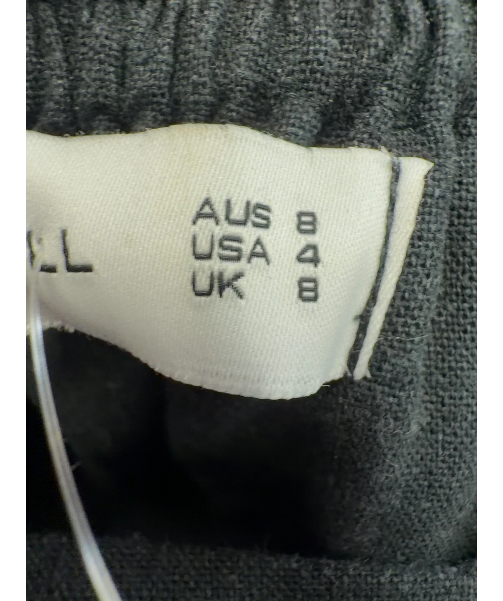 Faithfull Black Colour, size UK 8 — care label
