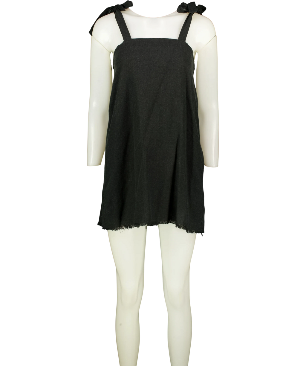 Faithfull Black Colour, size UK 8 — front