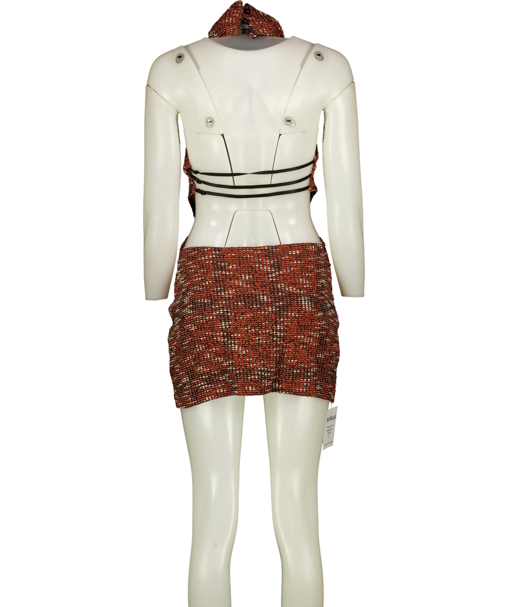 Coucou Orange Colour, size UK M — back