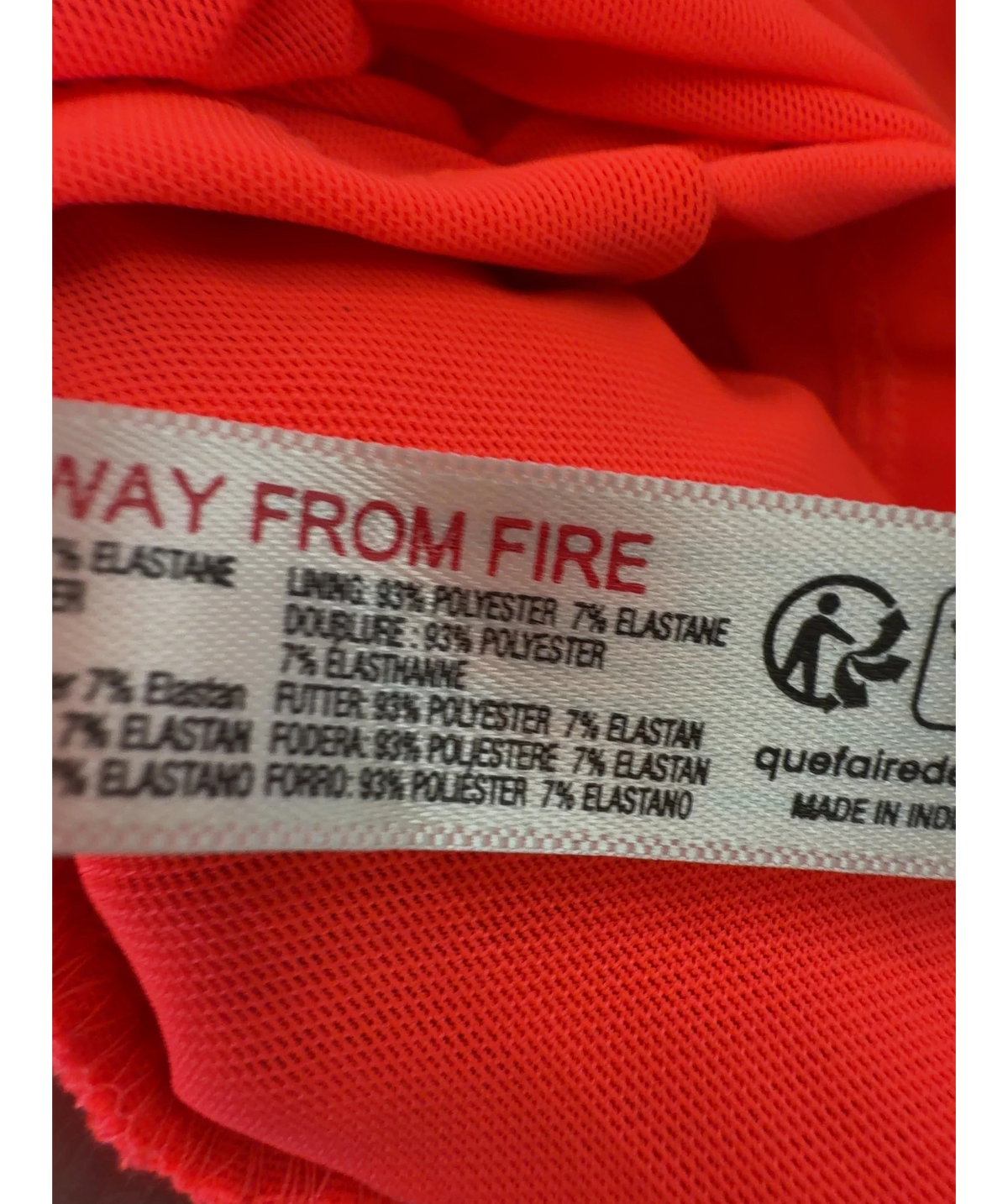 Anthropologie Orange Colour, size UK S — label