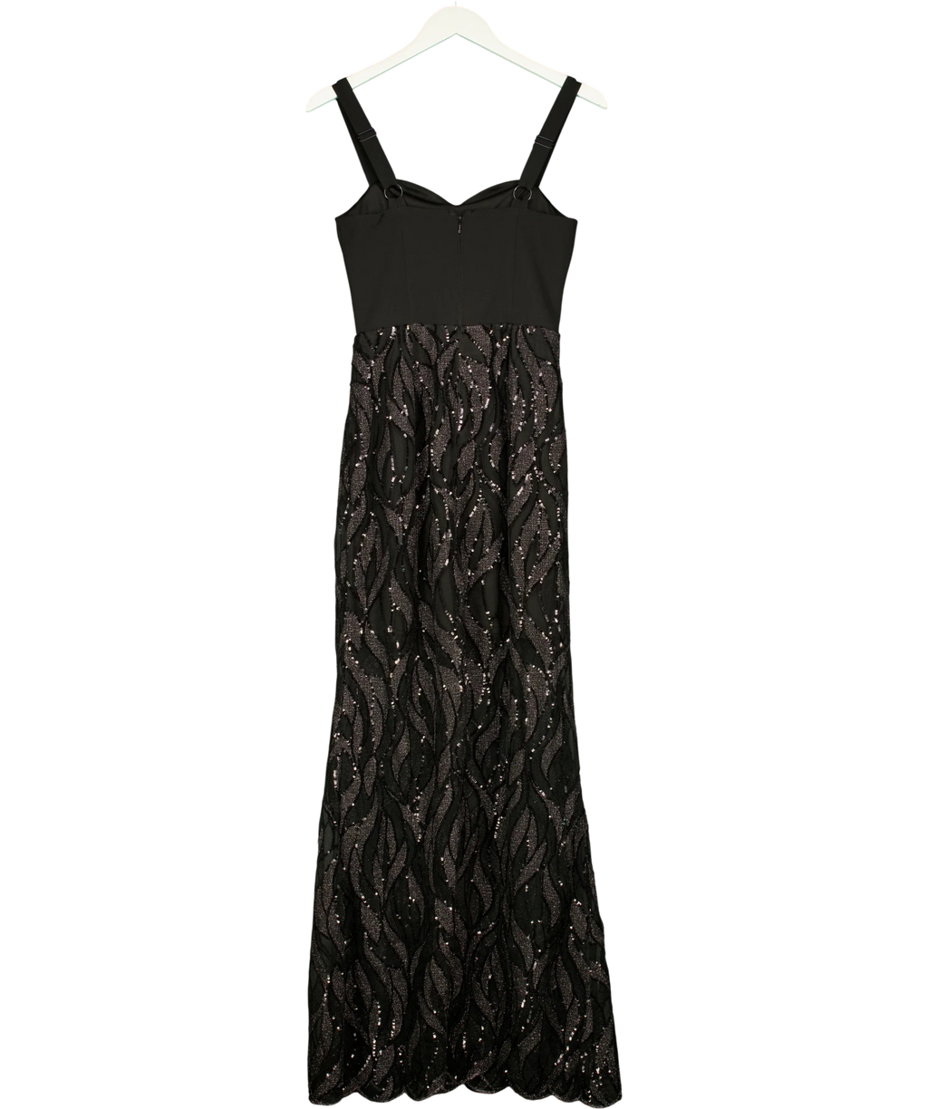 Lipsy Black Colour, size UK 6 — back