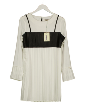 Jovonna London Colorblock Pleated Shift Dress UK XS