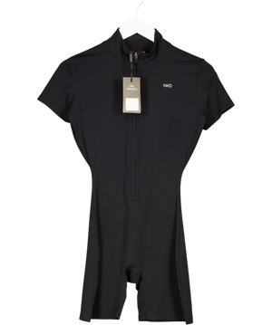 NKD Apparel Jersey Unitard Black UK S