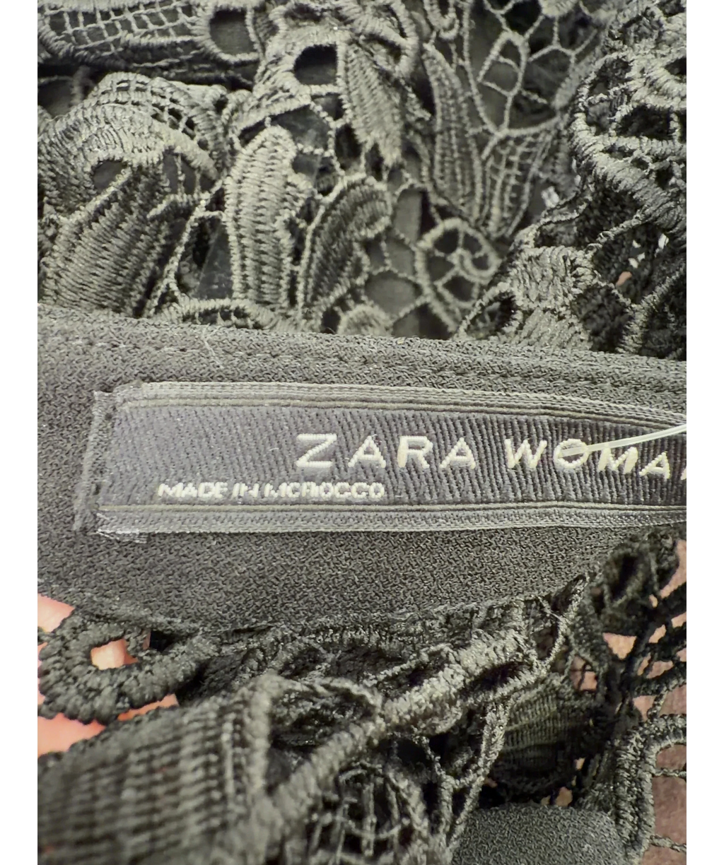 ZARA Black Colour, size UK M — detail