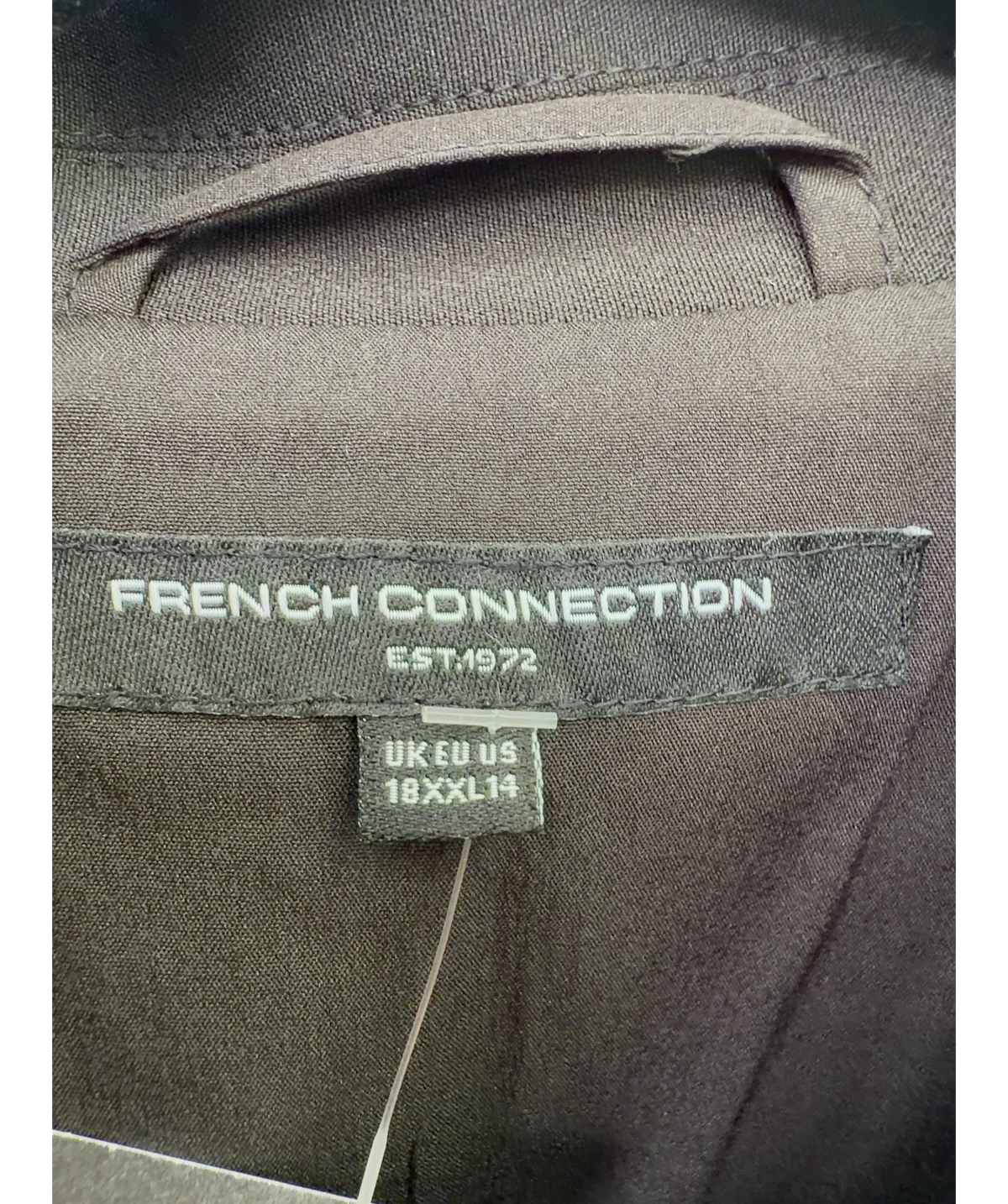 French Connection Black Colour, size UK 18 — detail