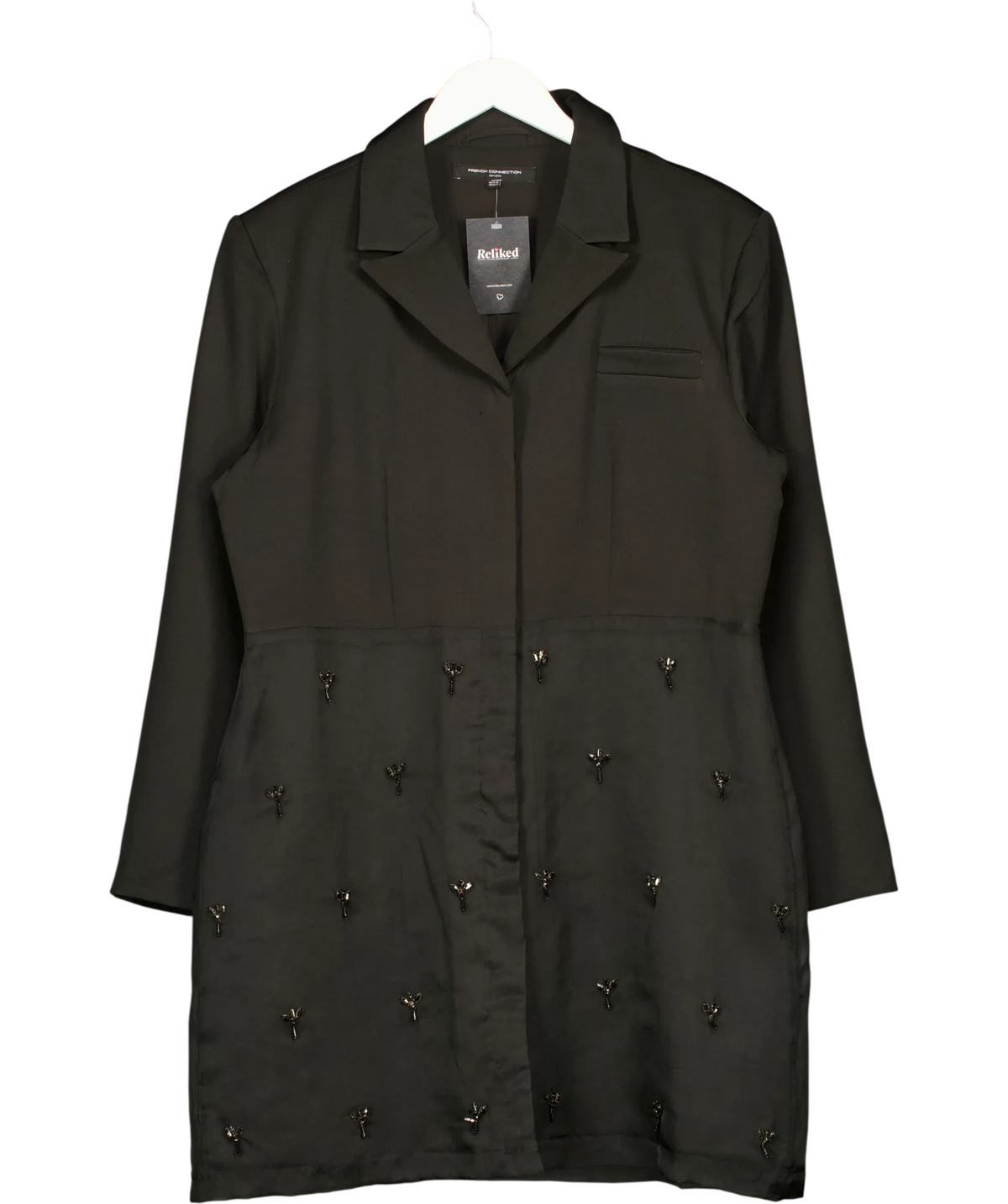 French Connection Black Colour, size UK 18 — front