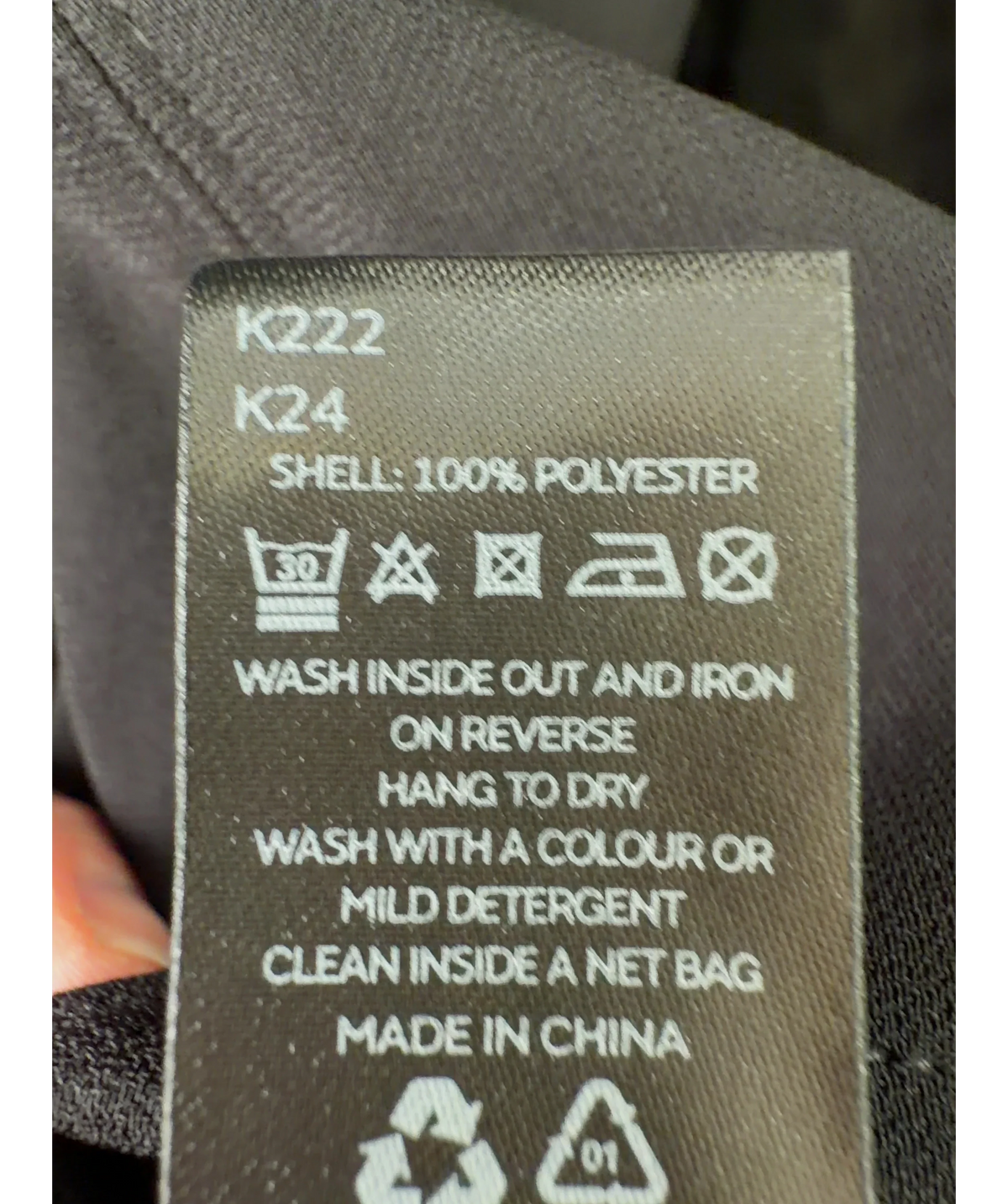 V by Very Black Colour, size UK 8 — label