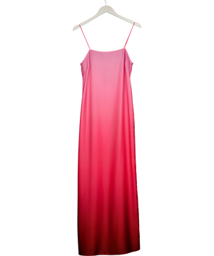 Vero Moda Pink Ombe Sunset Maxi Dress UK XS