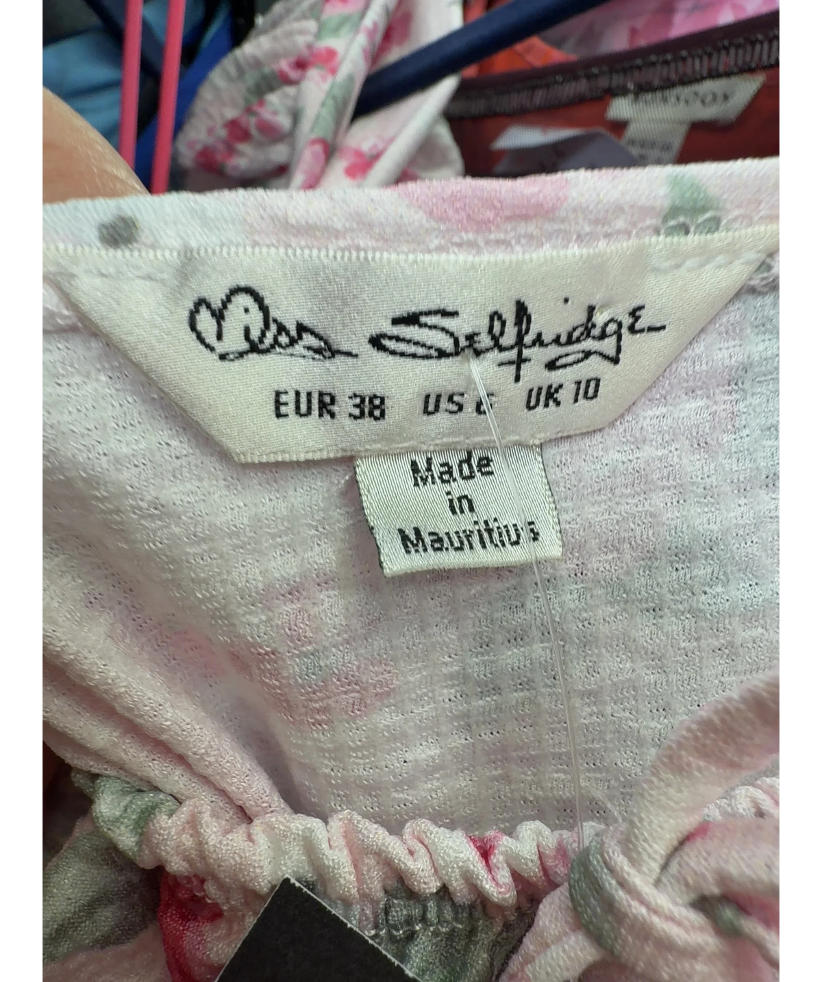 Miss Selfridge Pink Colour, size UK 10 — detail
