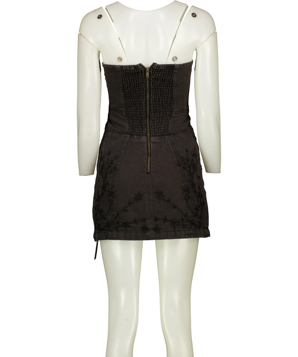 Free People Grey Colour, size UK XS — back