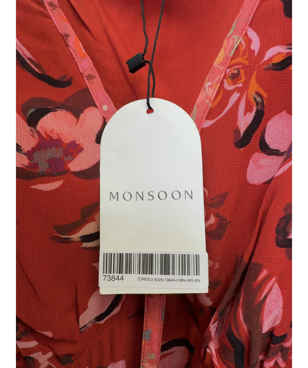 Monsoon Red Colour, size UK 8 — detail