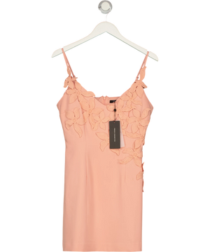 French Connection Antalaya Darcie Crepe Dress Pink UK 6
