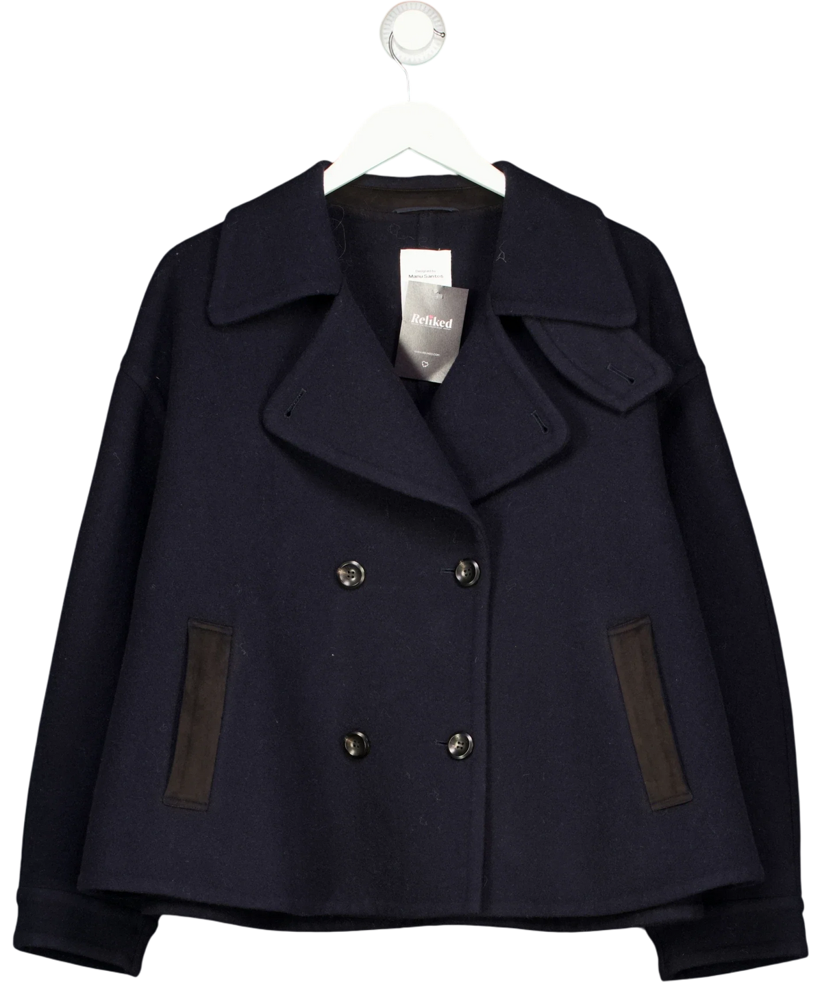 Fabrique navy Colour, size UK S — front