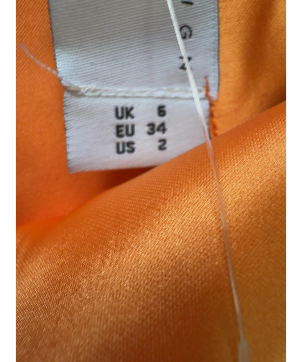 ASOS Orange Colour, size UK 6 — care label