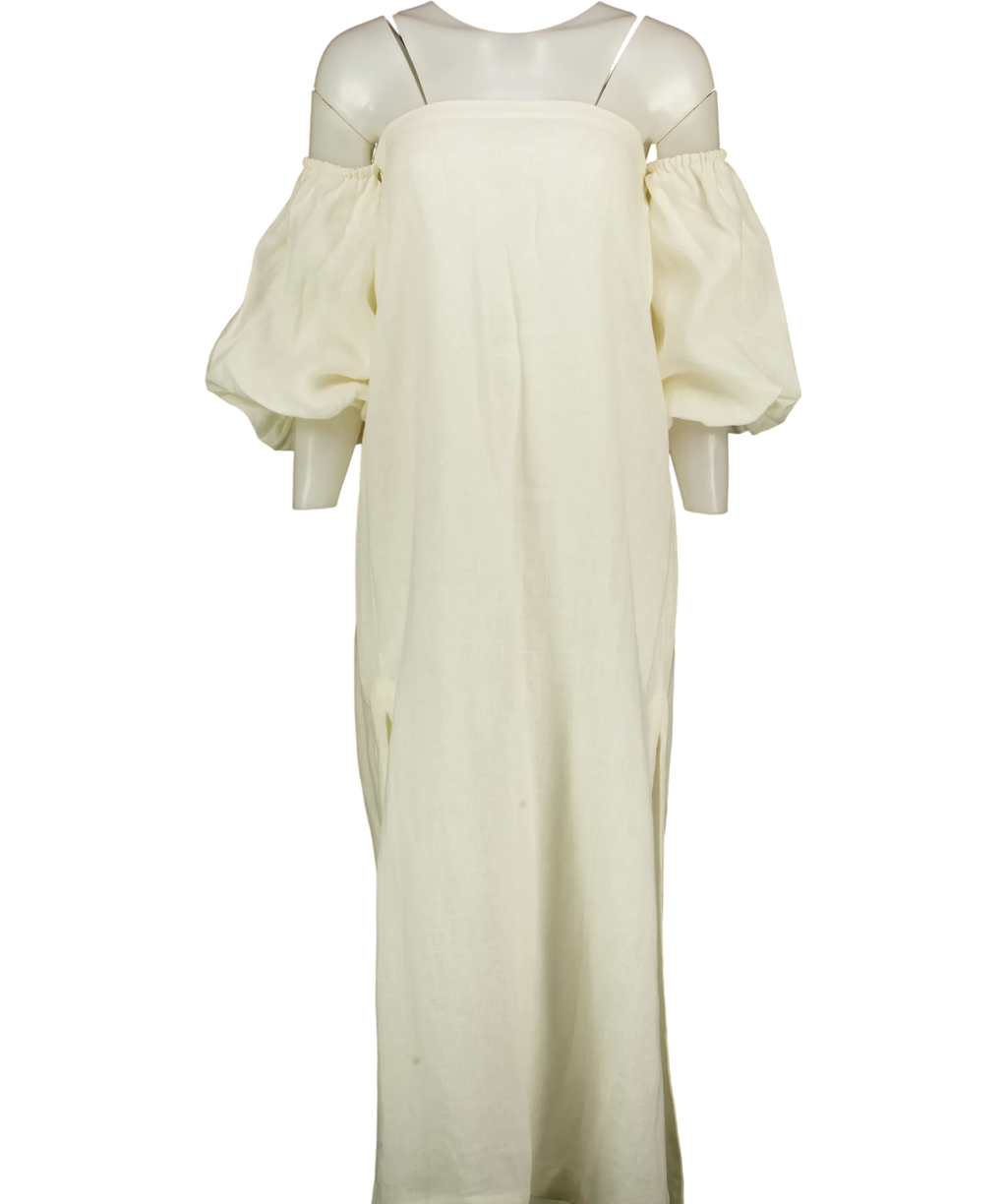 LABECA LONDON Cream Colour, size UK XS — front