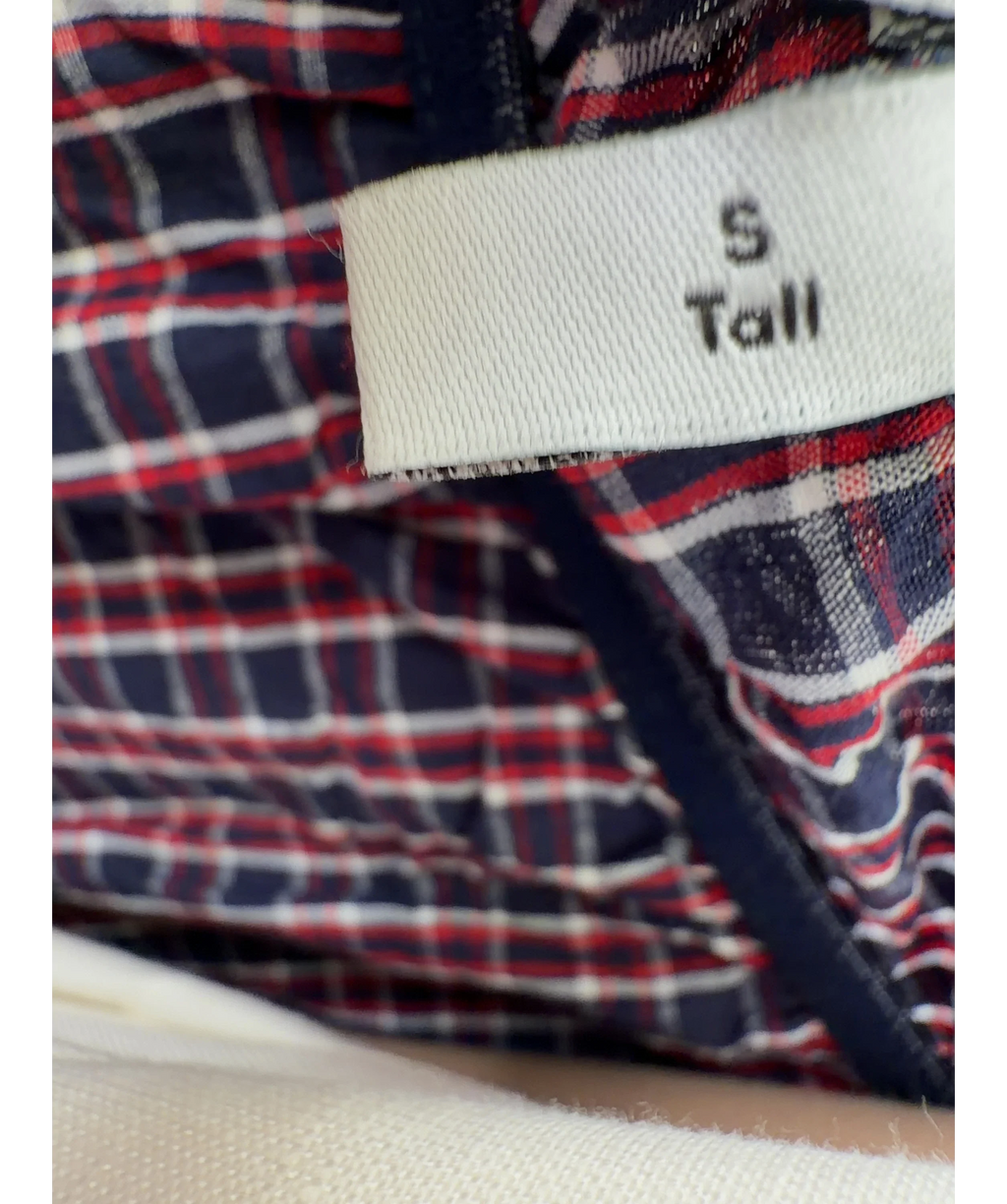 ASOS navy Colour, size UK S — fabric detail