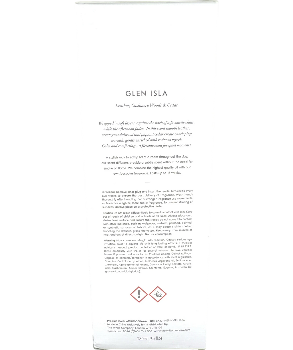 The White Company GLEN ISLA, size 280ml — back
