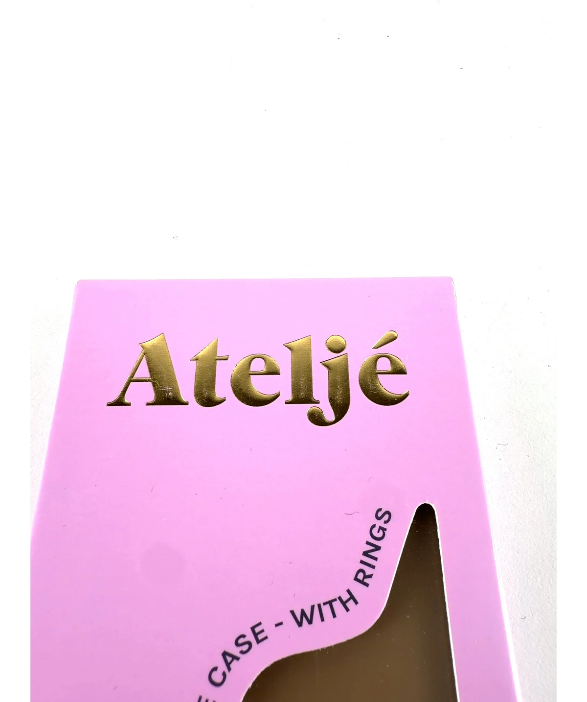 Ateljé Brown CARAMEL IPHONE 16 PRO CASE — detail