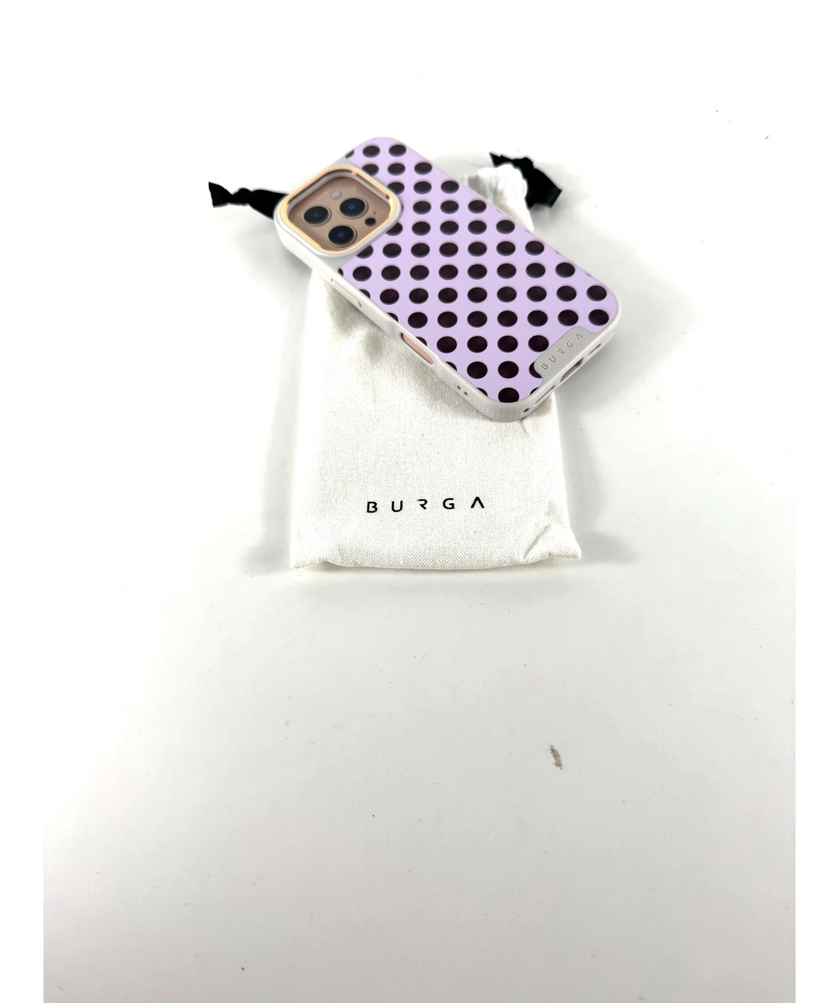 Burga Purple Colour — care label