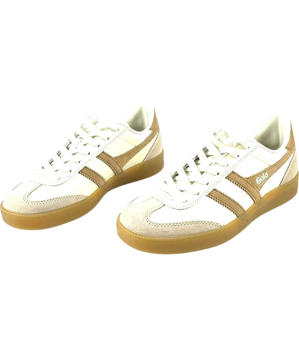 Gola White Viper Leather trainers, size UK 5 EU 38 👠 — label