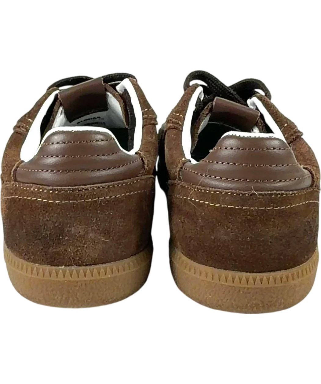 alohas Brown Rife Chocolate Brown Leather/Suede Sneakers, size UK 5 EU 38 👠 — back