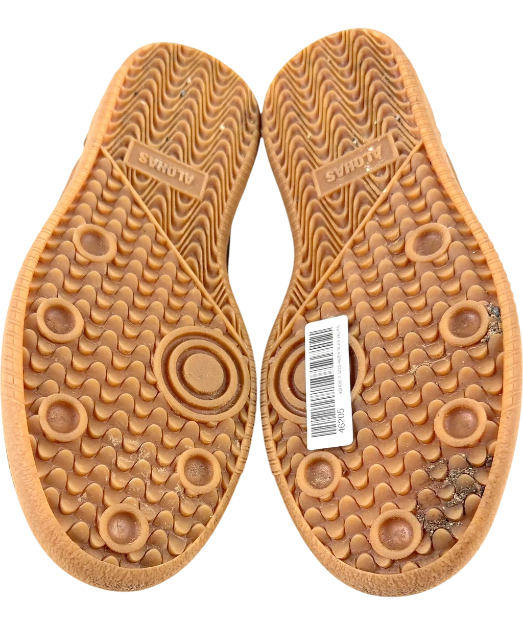 alohas Brown Rife Chocolate Brown Leather/Suede Sneakers, size UK 5 EU 38 👠 — view 8