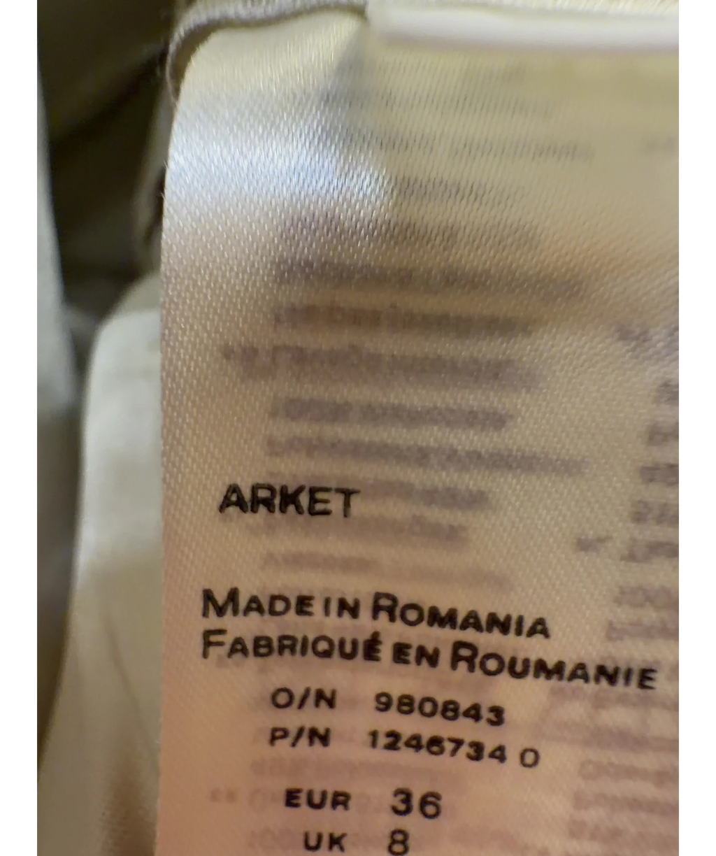 ARKET Cream Colour, size UK 8 — detail