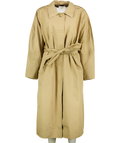 LILY Beige Yarita Trench Coat, size UK 8 — front