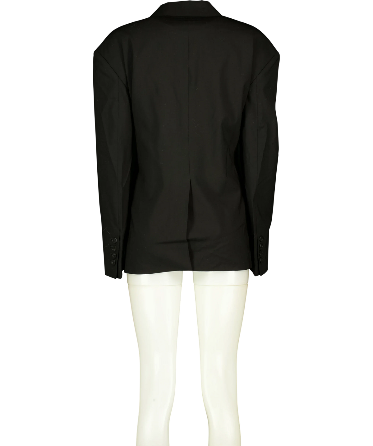 LILY Black Quinn Blazer, size UK 8 — back