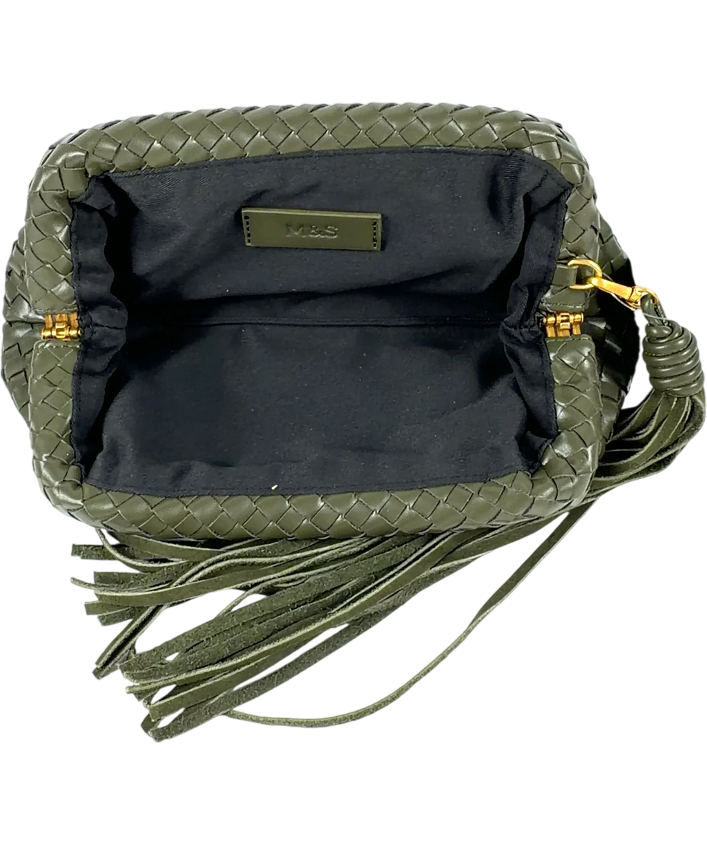 M&S olive green Colour — back