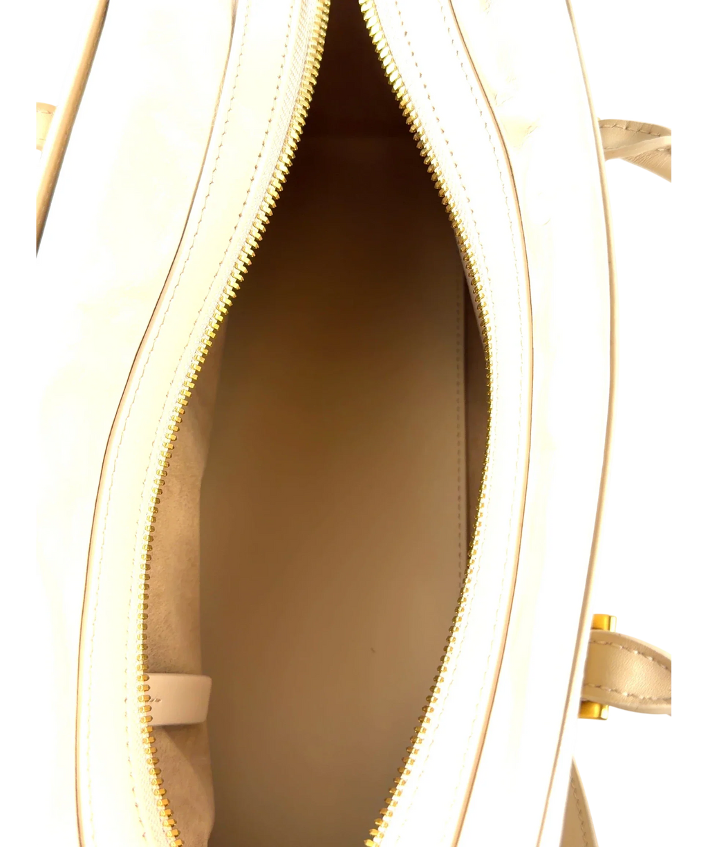 Fabrique Beige East West Shoulder Bag — detail
