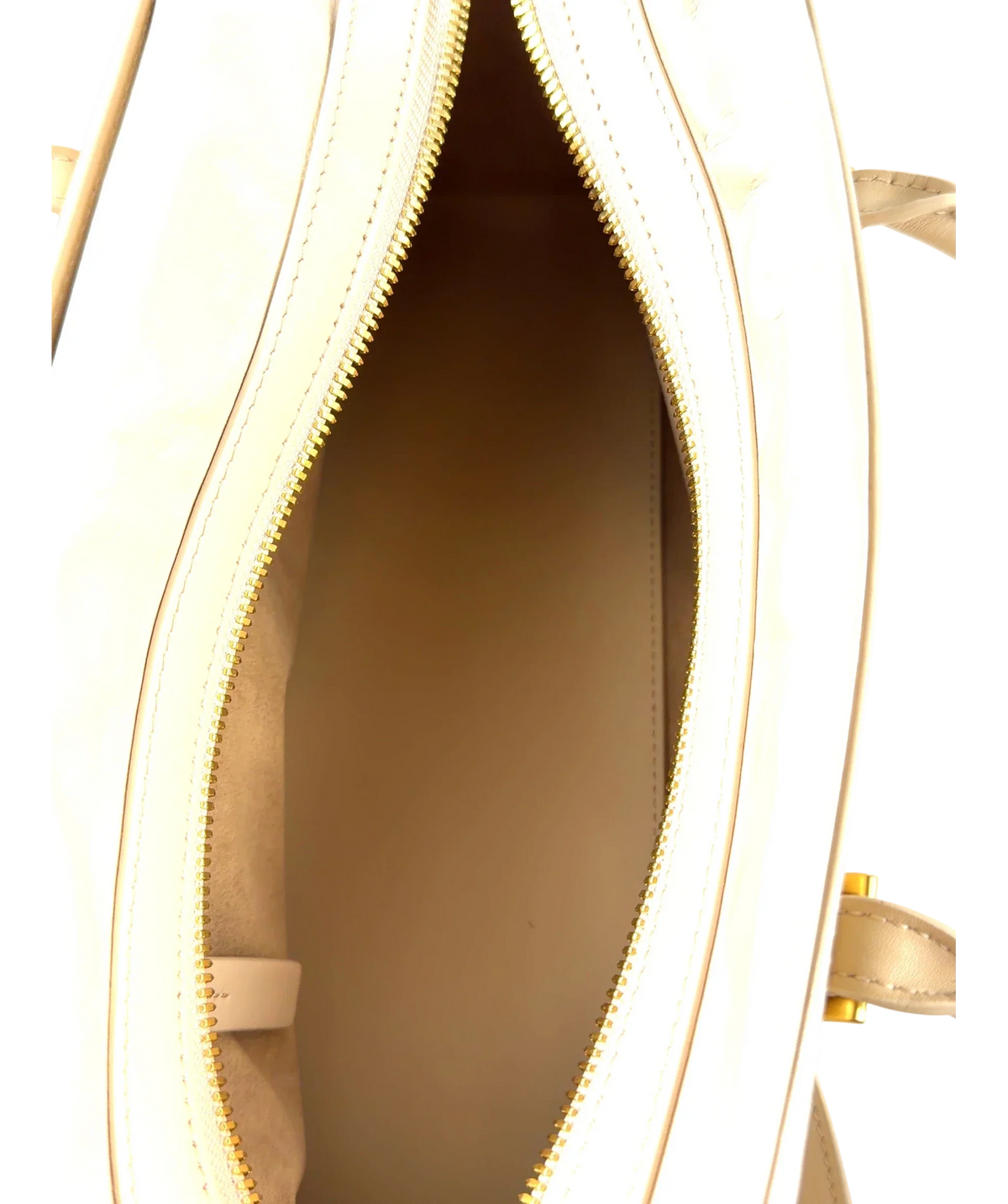 Fabrique Beige East West Shoulder Bag — detail
