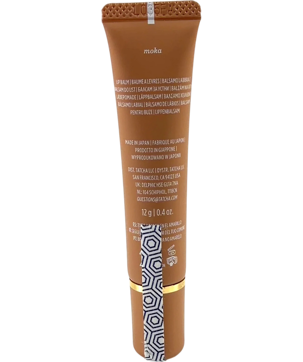 tatcha moka THE MELTING LIP BALM, size 12g — back