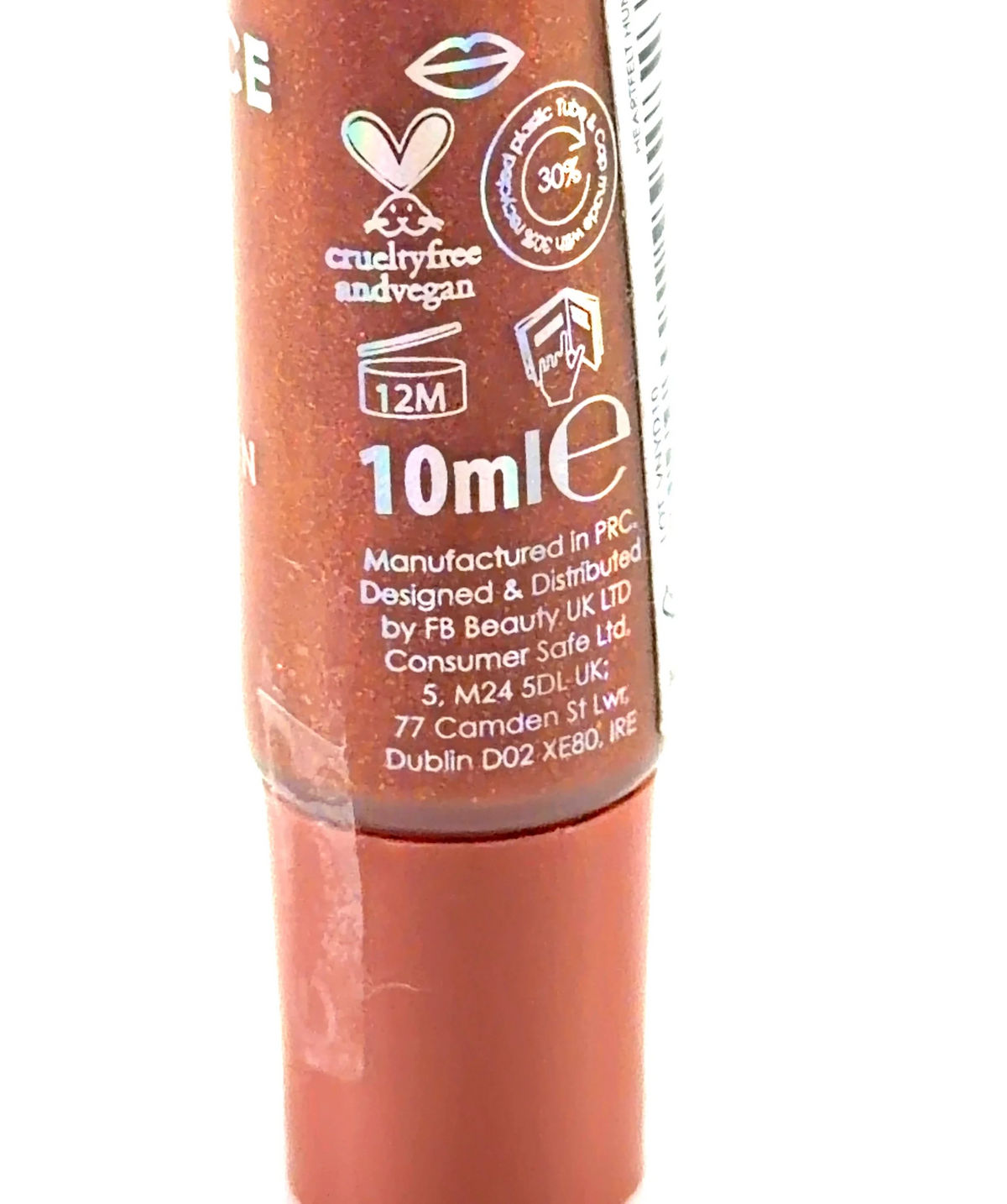 MUA Makeup Academy Heartfelt Hun Hydra Juice Shimmer Peptide Lip Balm, size 10ml — care label