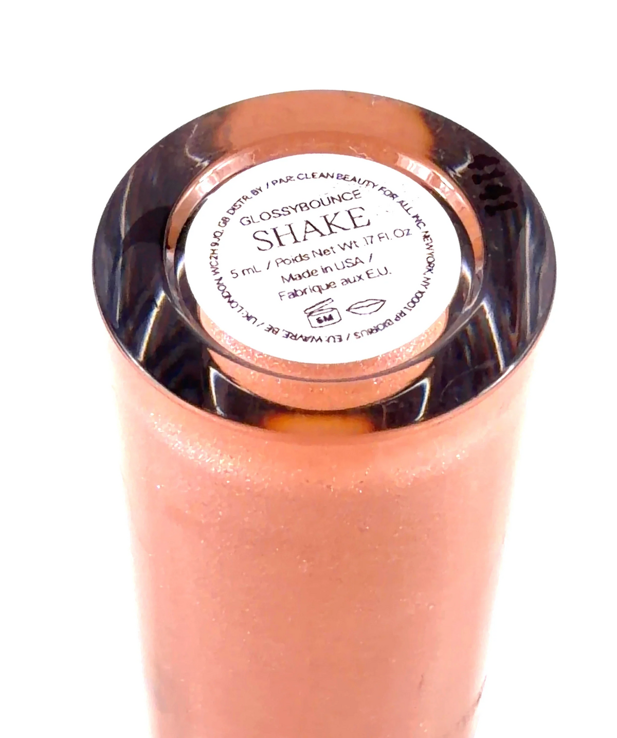 saie SHAKE Glossybounce Hydrating Lip Oil, size 5ml — care label