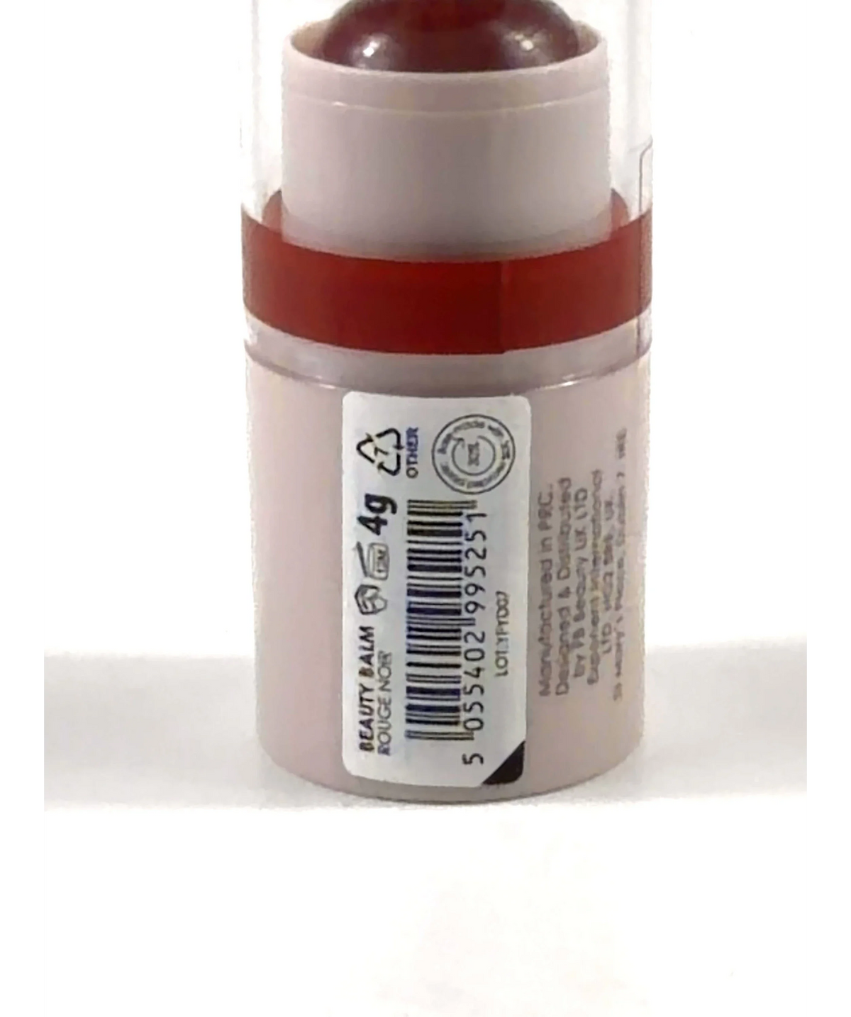 MUA Makeup Academy ROUGE NOIR Multi-purpose balm, size 4g — care label