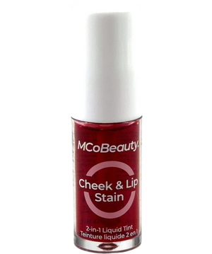 Mco Beauty Cheek & Lip Stain - Rosy Red 5ml