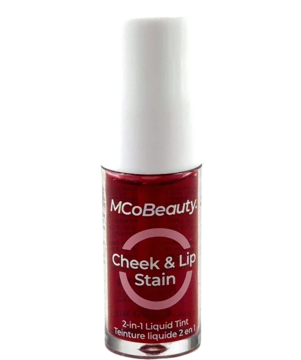 Mco beauty Rosy Red Cheek & Lip Stain, size 5ml — front