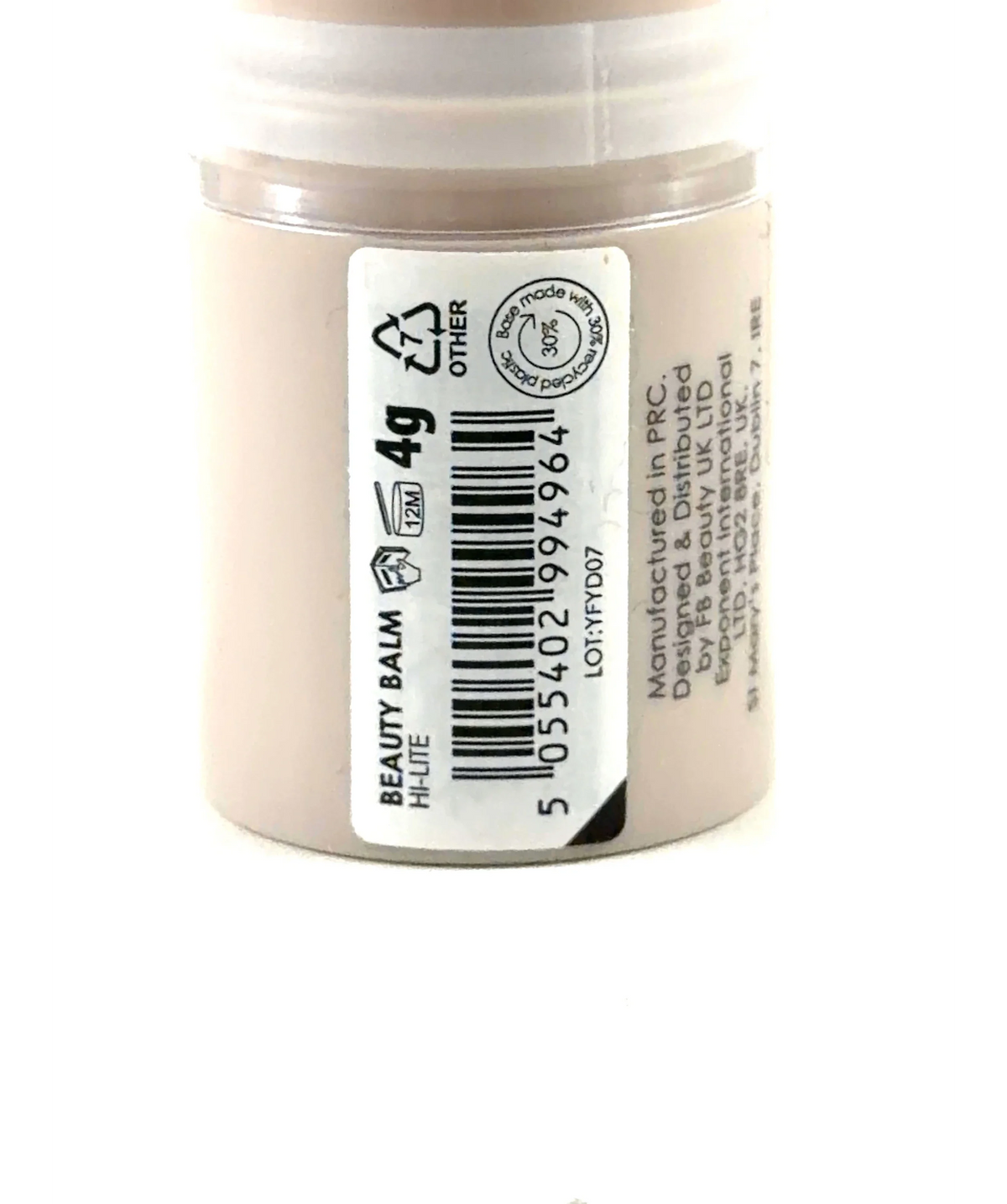 MUA Makeup Academy HI-LITE BEAUTY BALM, size 4g — care label