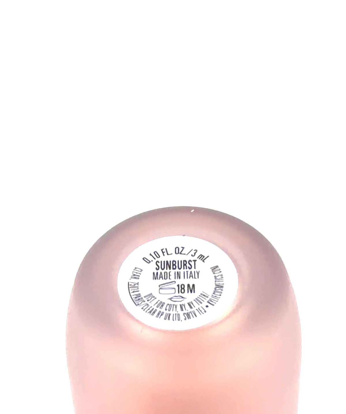 Kylie Cosmetics SUNBURST Supple Kiss Lip Glaze, size 3ml — care label