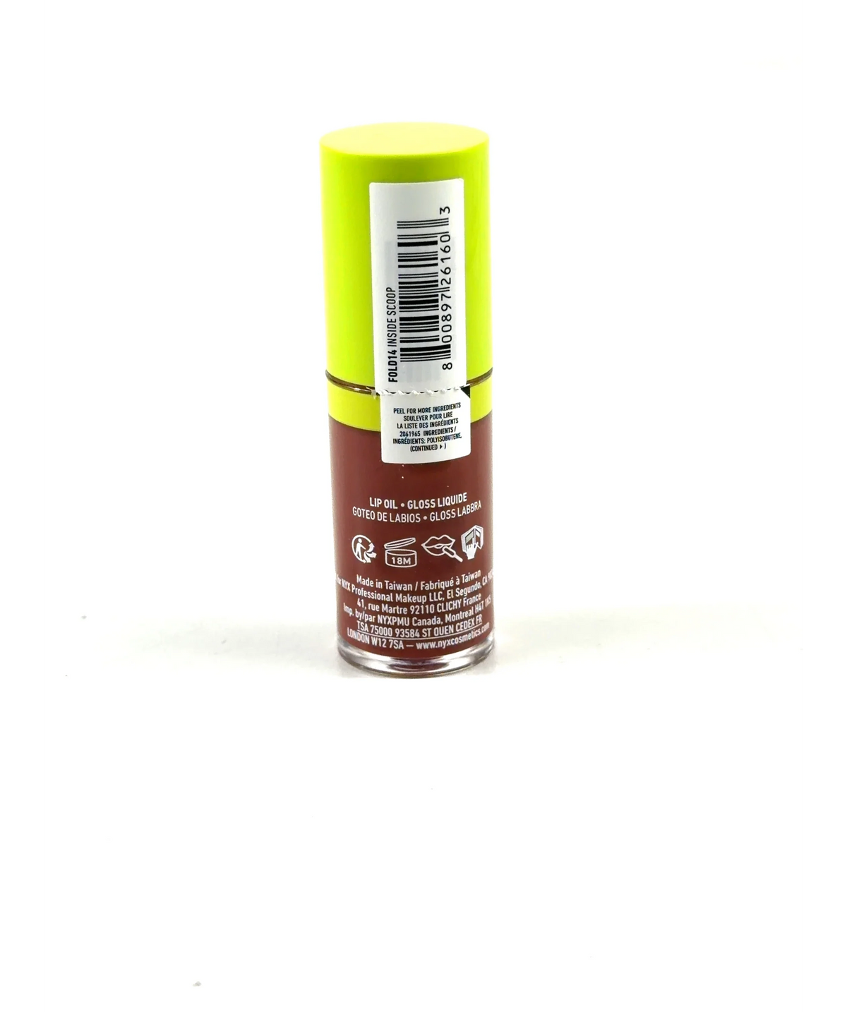 NYX Professional Makeup FOLD14 INSIDE SCOOP INSIDE SCOOP, size 4.8ml — detail