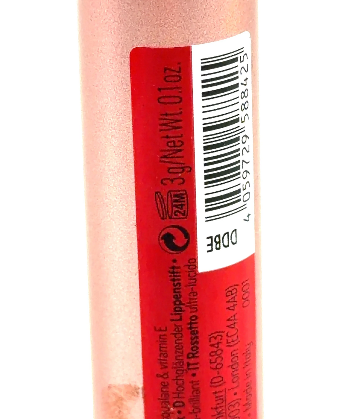 Catrice 040 Red Carpet Game GLASS LIKE, size 3g — care label