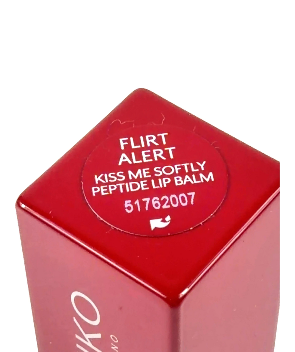 KIKO FLIRT ALERT Flirt Alert Kiss Me Softly Peptide Lip Balm, size 1 — care label