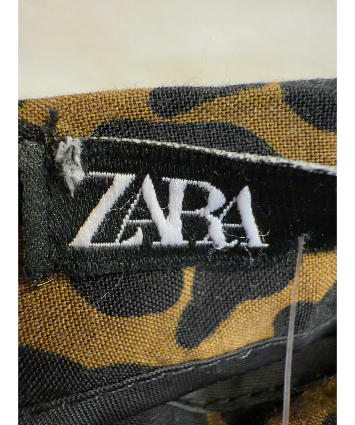 ZARA Brown Colour, size UK XS — detail