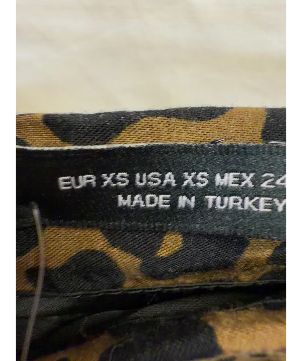 ZARA Brown Colour, size UK XS — care label