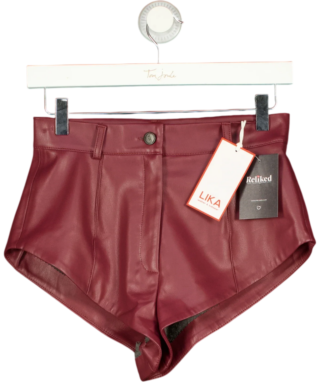 LIKA burgundy Colour, size UK 10 — front